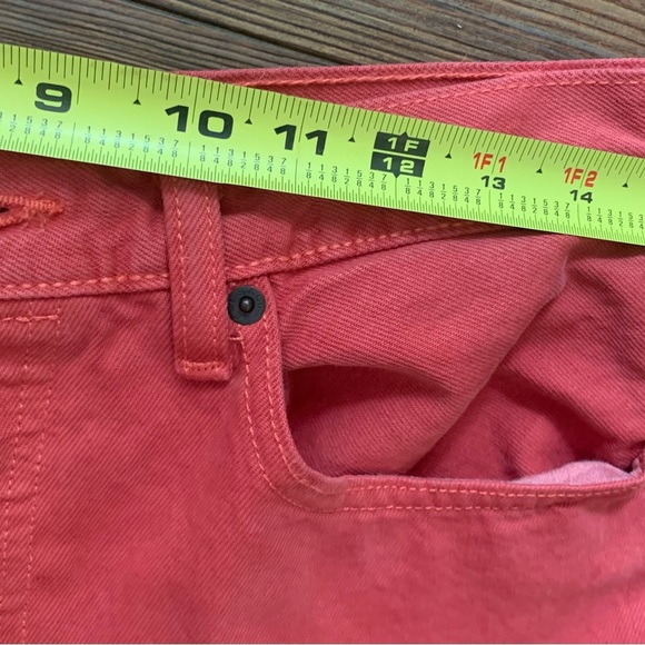 Levi’s 501 Salmon Red Straight Leg 33x30 Button Fly Jeans Classic - Picture 5 of 12